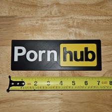 PornHub Logo 3D Printed Desk